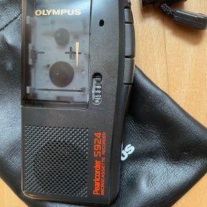 Olympus voice recorder used